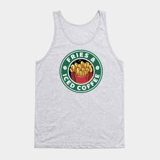 Fries and Iced Coffee Tank Top